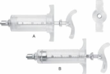Veterinary products plastic steel TPX syringe injection 